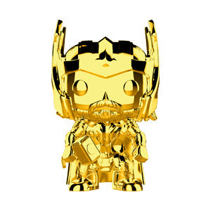 Funko POP! Marvel Studio - Thor Gold Chrome Vinyl Figure - Bards & Cards