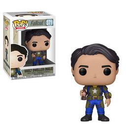 Funko POP! Fallout - Vault Dweller Male Vinyl Figure #371 - Bards & Cards