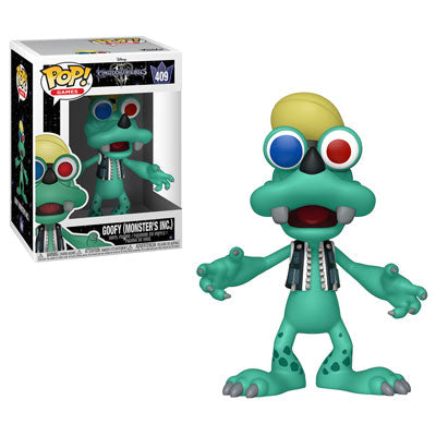 Funko POP! Kingdom Hearts 3 - Goofy (Monster's Inc) Vinyl Figure #409 - Bards & Cards