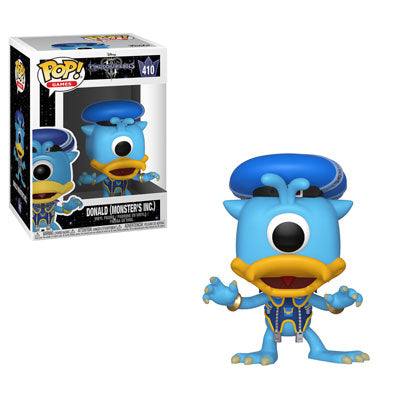 Funko POP! Kingdom Hearts 3 - Donald (Monster's Inc) Vinyl Figure #410 - Bards & Cards
