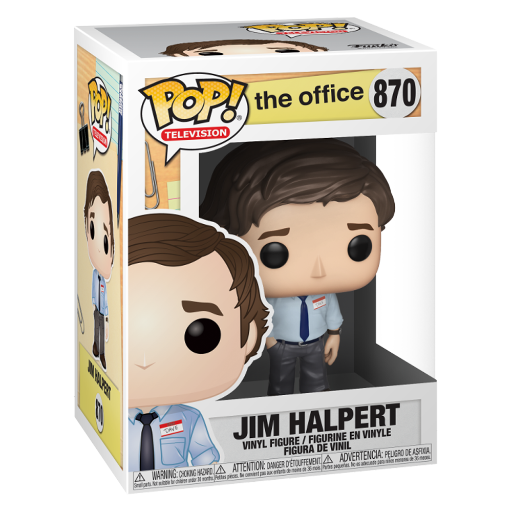 Funko POP! The Office - Jim Halpert Vinyl Figure #870 - Bards & Cards