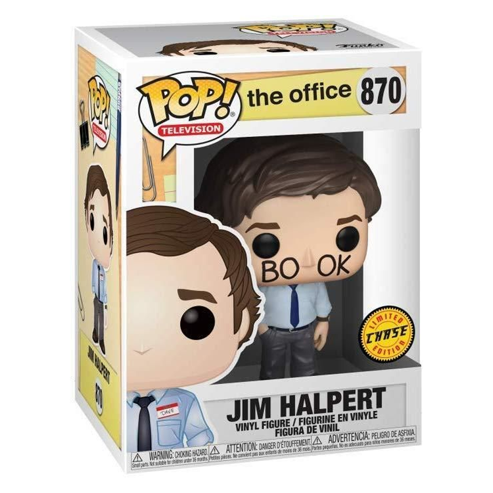 Funko POP! The Office - Jim Halpert Vinyl Figure #870 - Bards & Cards