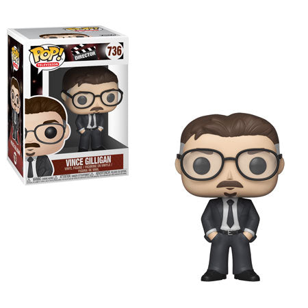 Funko POP! Director - Vince Gilligan Vinyl Figure #736 - Bards & Cards