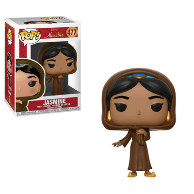 Funko POP! Aladdin - Jasmine in Disguise Common Vinyl Figure #477 - Bards & Cards