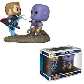 Funko POP! Avengers: Infinity War Movie Moment - Thor vs Thanos Vinyl Figure - Bards & Cards