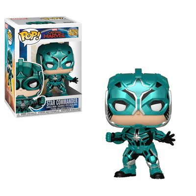 Funko POP! Captain Marvel - Star Commander Vinyl Figure #429