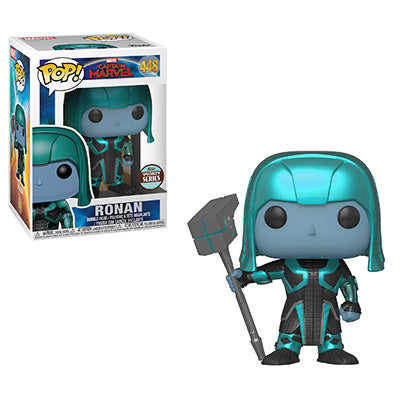 Funko POP! Captain Marvel - Ronan Vinyl Figure #448 Specialty Series - Bards & Cards