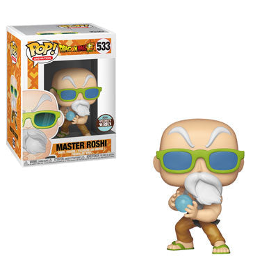 Funko POP! Dragon Ball Super - Master Roshi (Max Power) Vinyl Figure #533 Specialty Series - Bards & Cards