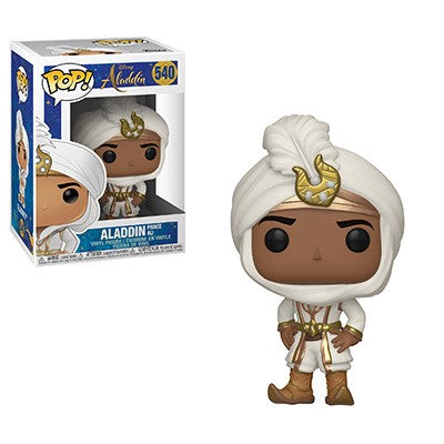 Funko POP! Aladdin (Live Action) - Aladdin Prince Ali Vinyl Figure #540 - Bards & Cards