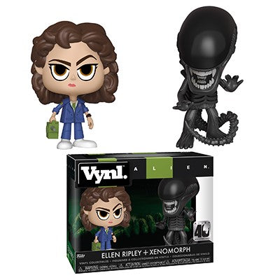 Funko VYNL: Alien - Ellen Ripley and Xenomorph Vinyl Figures - Bards & Cards