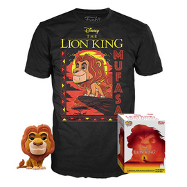 Funko POP! and Tee: The Lion King - Mufasa Collectors Box Target Exclusive [READ DESCRIPTION] - Bards & Cards