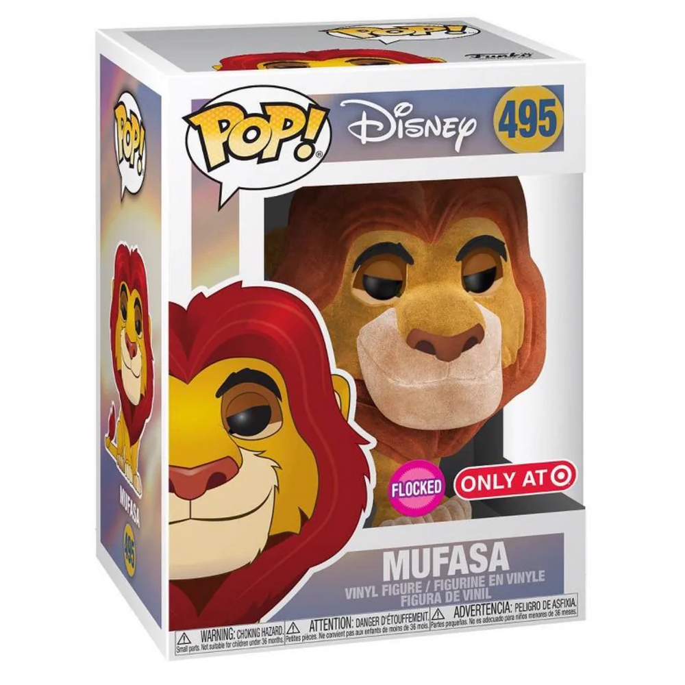 Funko POP! and Tee: The Lion King - Mufasa Collectors Box Target Exclusive [READ DESCRIPTION]