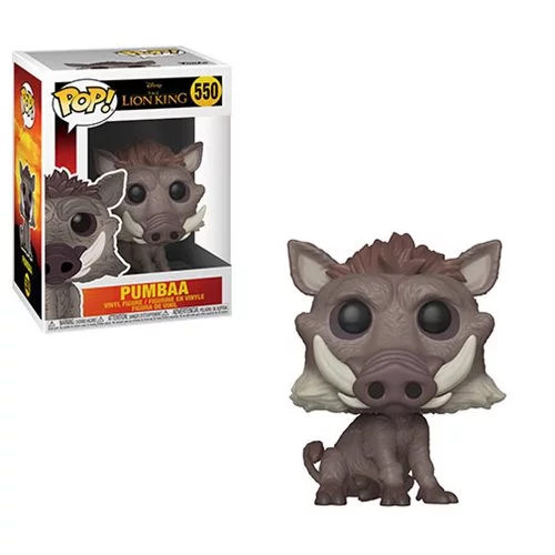 Funko POP! The Lion King (Live Action) - Pumbaa Vinyl Figure #550 - Bards & Cards
