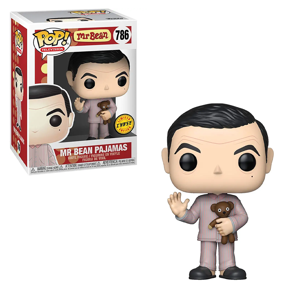 Funko POP! Mr. Bean - Mr. Bean Pajamas Vinyl Figure #786 - Bards & Cards