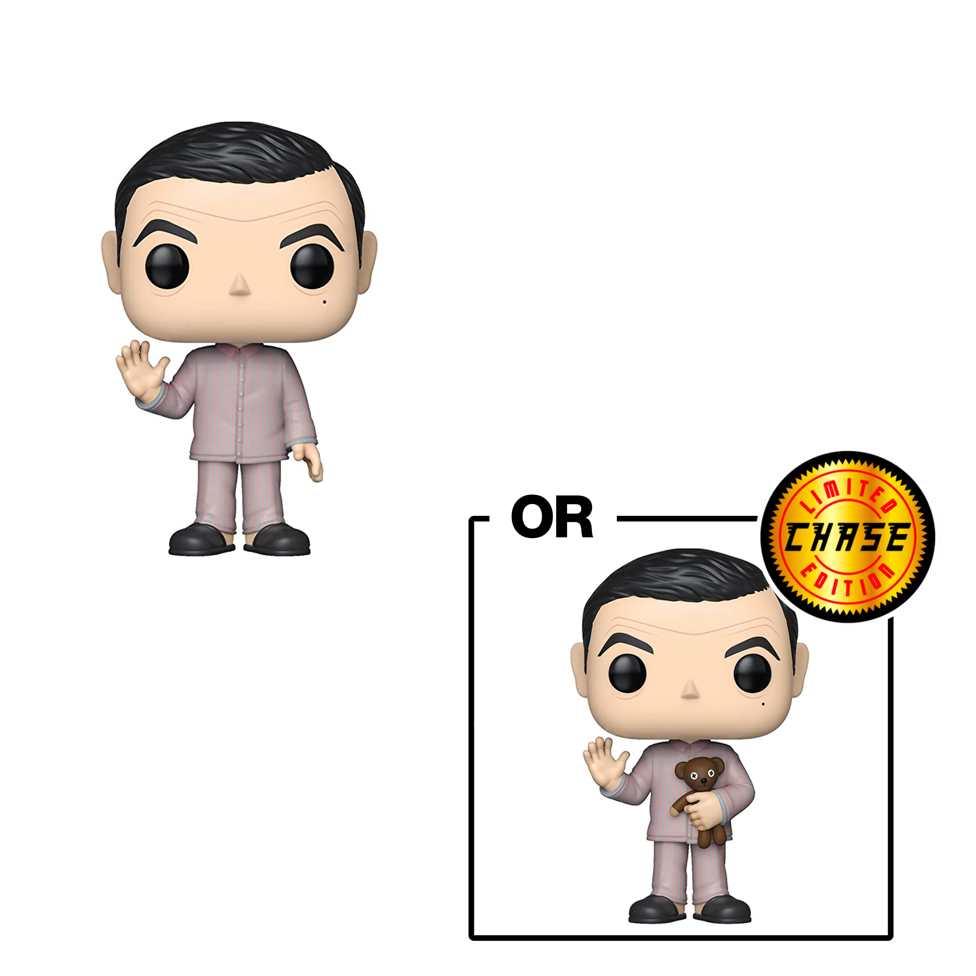 Funko POP! Mr. Bean - Mr. Bean Pajamas Vinyl Figure #786 - Bards & Cards