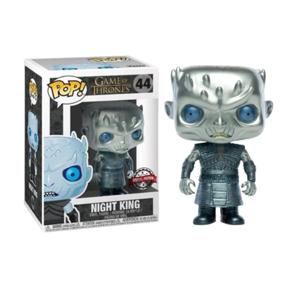Funko POP! Game of Thrones - Night King (Metallic) Vinyl Figure #44 Special Edition Exclusive [READ DESCRIPTION] - Bards & Cards