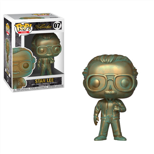 Funko POP! Icons - Stan Lee (Patina) Vinyl Figure #07 - Bards & Cards