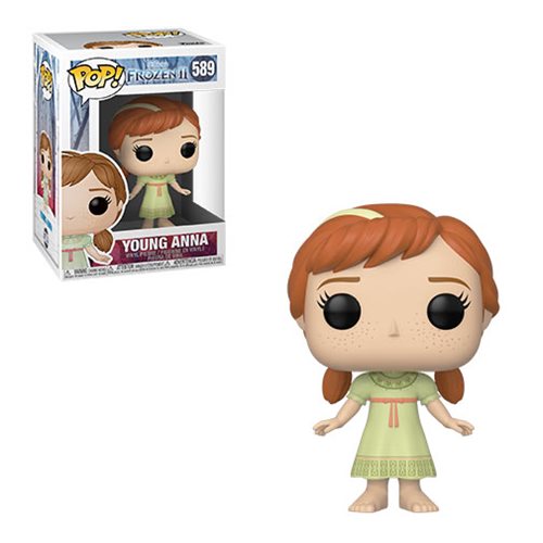 Funko POP! Frozen 2 - Young Anna Vinyl Figure #589 - Bards & Cards