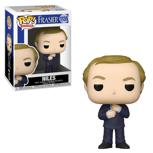 Funko POP! Frasier - Niles Vinyl Figure #1135 - Bards & Cards