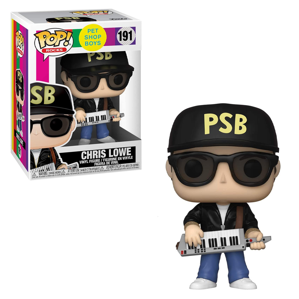 Funko POP! Rocks: Pet Shop Boys - Chris Lowe Vinyl Figure #191