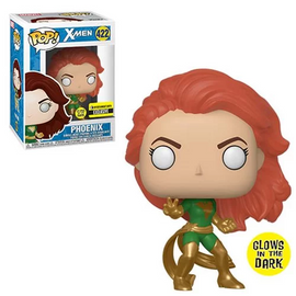 Funko POP! X-Men - Phoenix (Glow In the Dark) Vinyl Figure #422 Entertainment Earth Exclusive [READ DESCRIPTION] - Bards & Cards