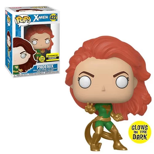 Funko POP! X-Men - Phoenix (Glow In the Dark) Vinyl Figure #422 Entertainment Earth Exclusive [READ DESCRIPTION]