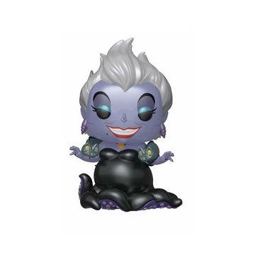 Funko POP! The Little Mermaid - Metallic Ursula Vinyl Figure #568 Summer Expo Exclusive - Bards & Cards