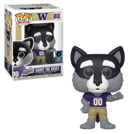 Funko POP! College: UW - Harry The Husky Vinyl Figure #3 - Bards & Cards