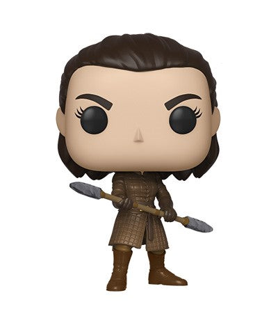 Funko POP! Game of Thrones - Arya with Two Headed Spear Vinyl Figure - Bards & Cards