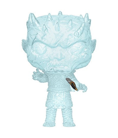 Funko POP! Game of Thrones - Crystal Night King with Dagger in Chest Vinyl Figure - Bards & Cards