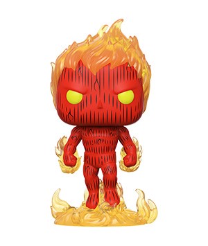 Funko POP! Fantastic Four - Human Torch Vinyl Figure - Bards & Cards