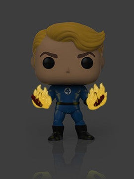 Funko POP! Fantastic Four - Human Torch (Suited) Vinyl Figure Specialty Series - Bards & Cards