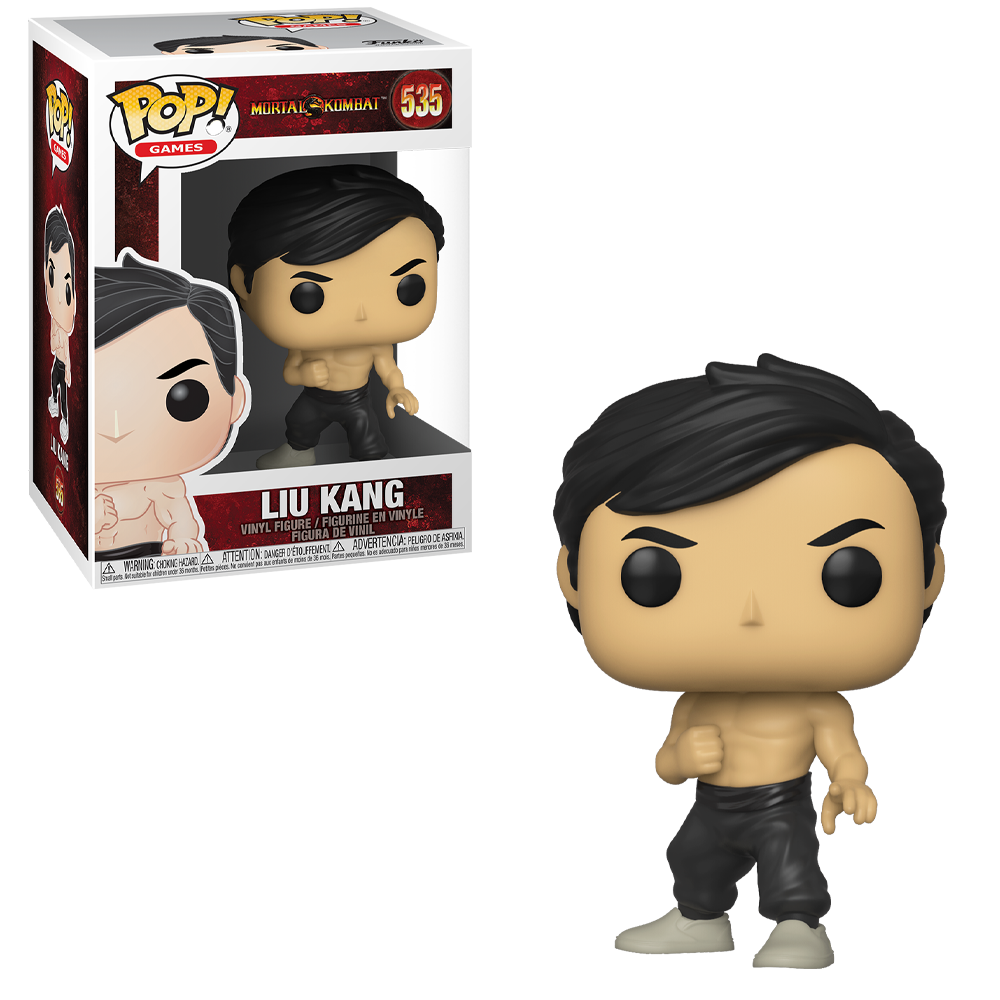 Funko POP! Mortal Kombat - Liu Kang Vinyl Figure #535 - Bards & Cards