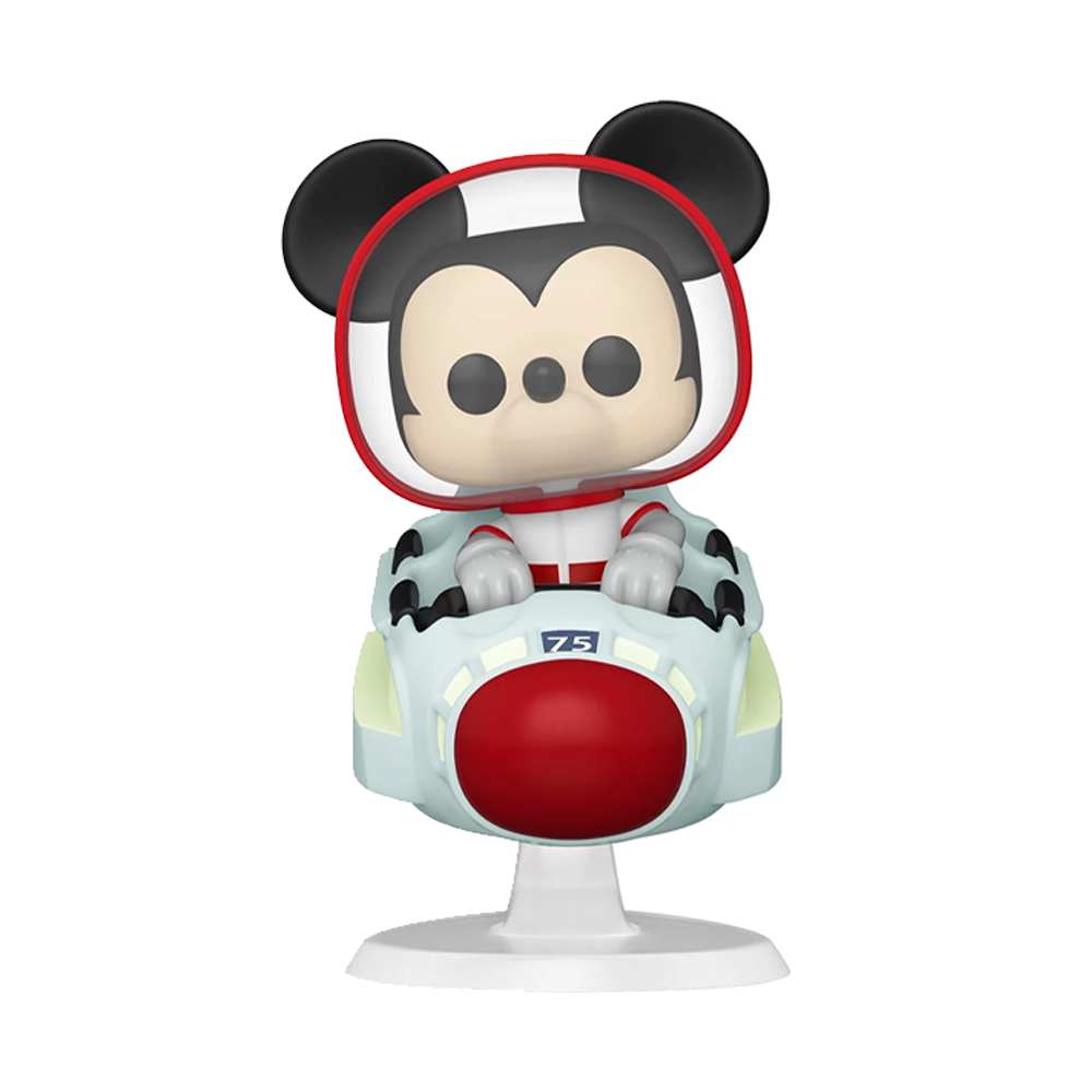 Funko POP! Rides: Walt Disney World 50th - Space Mountain with Mickey Mouse Vinyl Figure #107 - 0