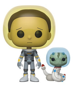 Funko POP! Rick and Morty - Space Suit Morty with Snake Vinyl Figure