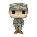 Funko POP! Pops! with Purpose: Army - Male 2 (Combat Uniform) Vinyl Figure - Bards & Cards