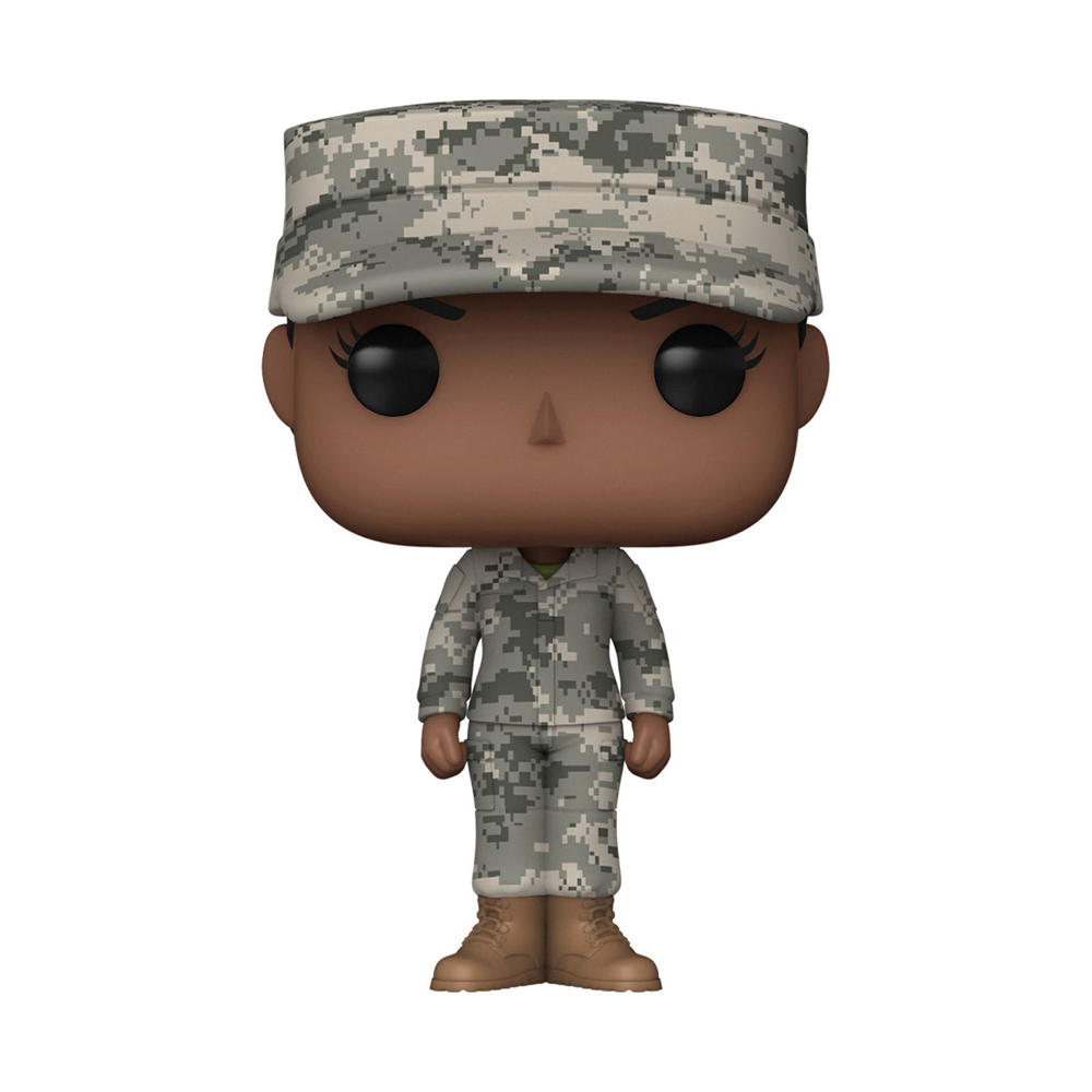 Funko POP! Pops! with Purpose: Army - Female 1 (Combat Uniform) Vinyl Figure - 0