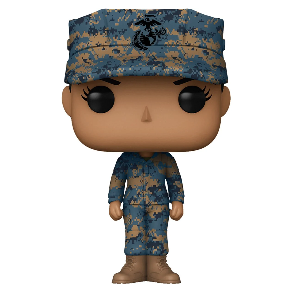 Funko POP! Pops! with Purpose: Military - Marine Female (Hispanic) Vinyl Figure - 0