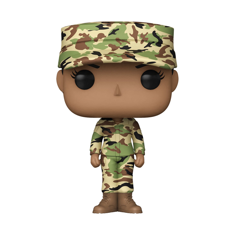 Funko POP! Pops! with Purpose: U.S. Air Force - Female 1 (Camo) Vinyl Figure - 0