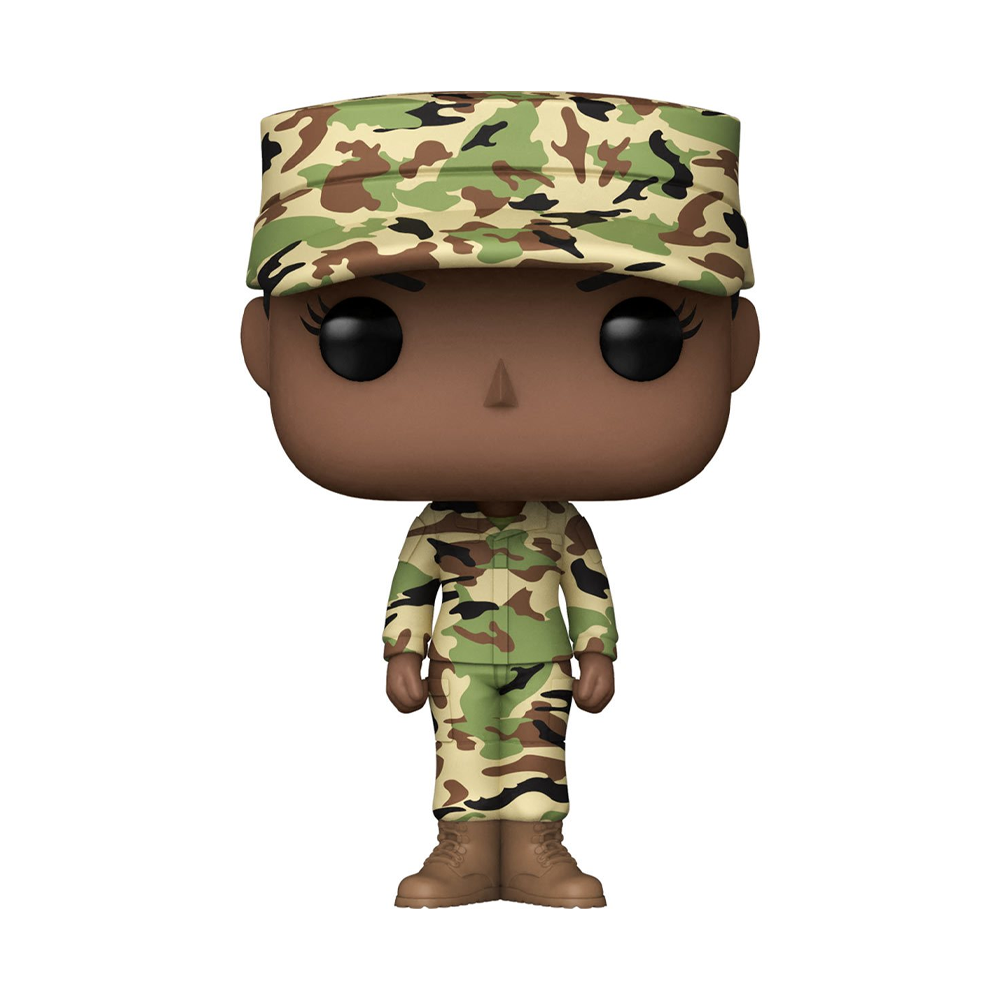 Funko POP! Pops! with Purpose: U.S. Air Force - Female 2 (Camo) Vinyl Figure - 0