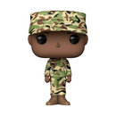 Funko POP! Pops! with Purpose: U.S. Air Force - Female 2 (Camo) Vinyl Figure - Bards & Cards