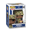 Funko POP! Pops! with Purpose: U.S. Air Force - Female 2 (Camo) Vinyl Figure - Bards & Cards