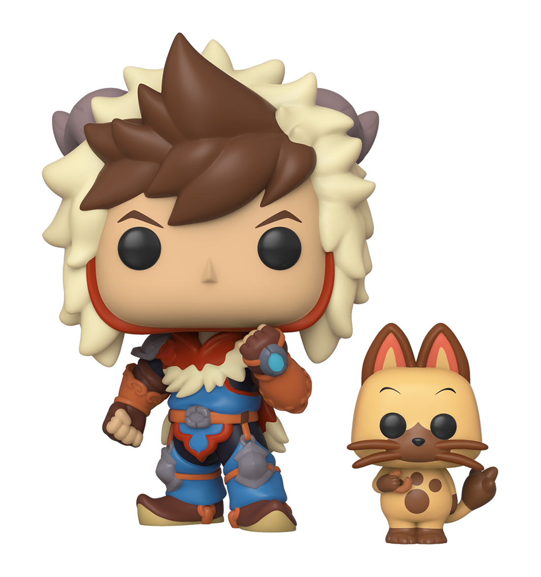 Funko POP! Monster Hunter Stories - Lute with Navirou Vinyl Figure - Bards & Cards