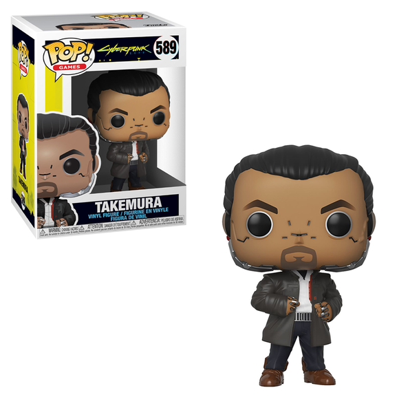 Funko POP! Cyberpunk 2077 - Takemura Vinyl Figure #589 - Bards & Cards