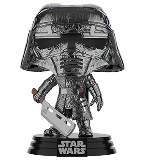 Funko POP! Star Wars: Rise of Skywalker - Knight of Ren Blade (Hematite Chrome) Vinyl Figure #335 - Bards & Cards