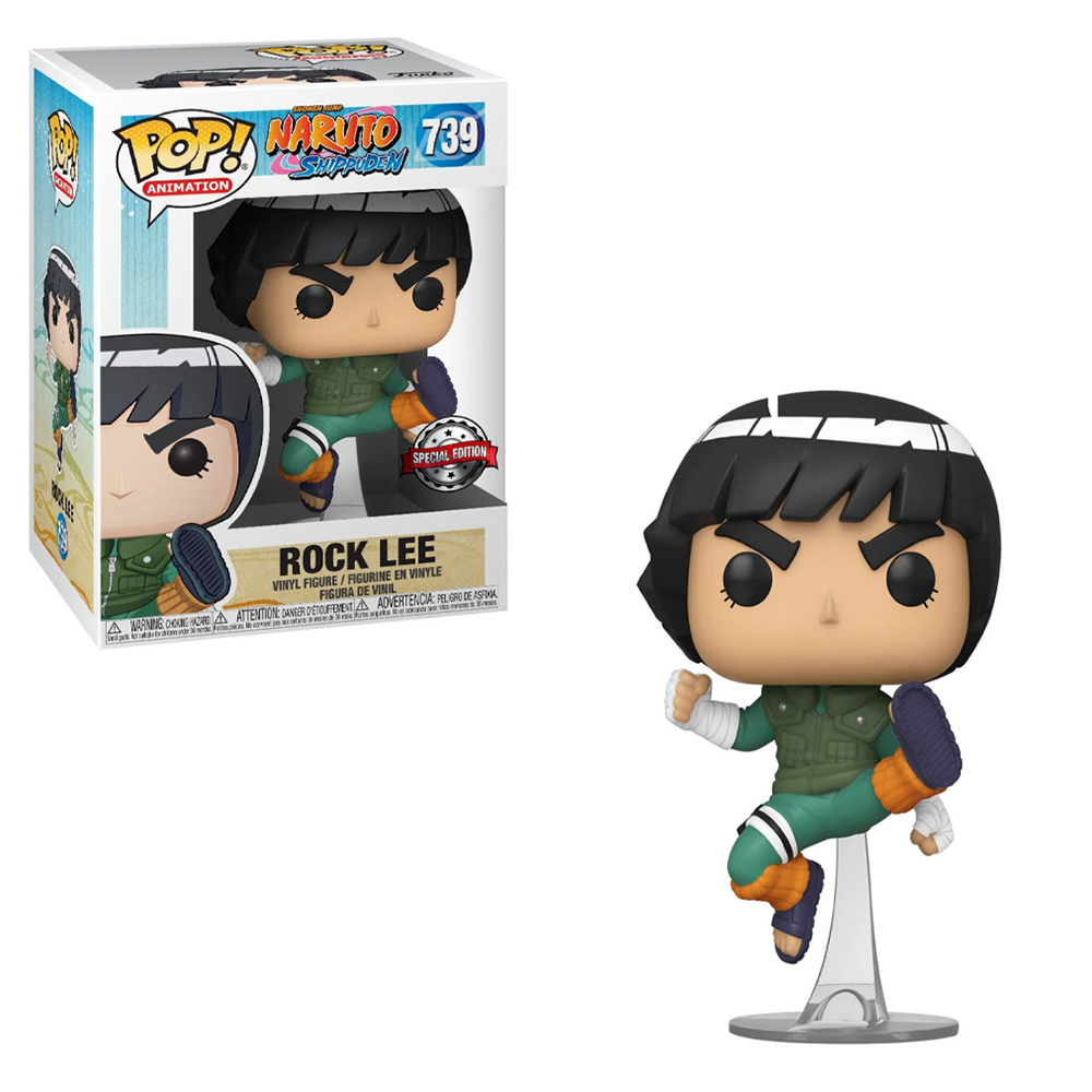 Funko POP! Naruto Shippuden - Rock Lee Vinyl Figure #739 Special Edition Exclusive [READ DESCRIPTION]