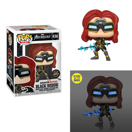 Funko POP! Avengers Game - Black Widow (Stark Tech Suit) Vinyl Figure #630 - Bards & Cards