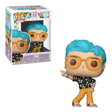 Funko POP! Rocks: BTS - RM (Dynamite) Vinyl Figure #218 - Bards & Cards