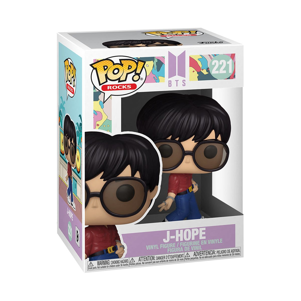 Funko POP! Rocks: BTS - J-Hope (Dynamite) Vinyl Figure #221 - Bards & Cards