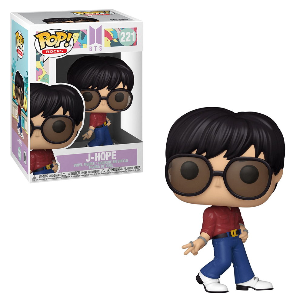 Funko POP! Rocks: BTS - J-Hope (Dynamite) Vinyl Figure #221 - Bards & Cards